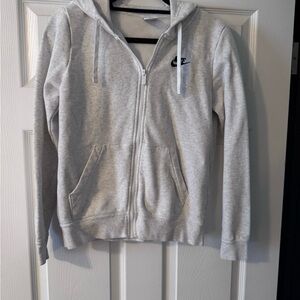 Nike Women's Gray Zip-Up Jacket